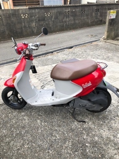 激安　和歌山市　スズキ　パレット　50cc 原付　赤　SUZUKI