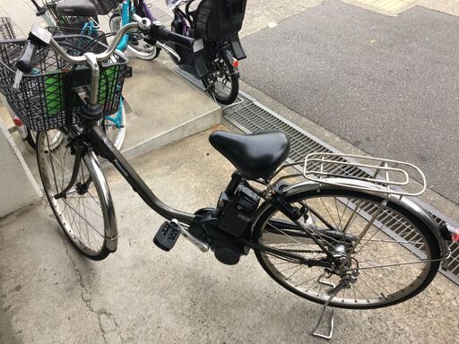 地域限定送料無料 パナソニック ビビ DX 16AH 新基準 子供乗せ グレー