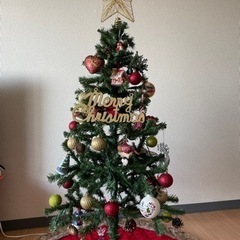 《お譲り先決定》クリスマスツリー　150cm   オーナメント　...