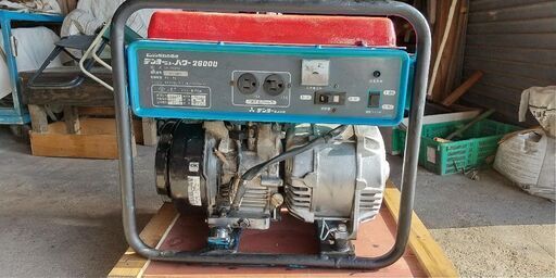 取りに来られる方限定】発電機！デンヨーニューパワー2600U