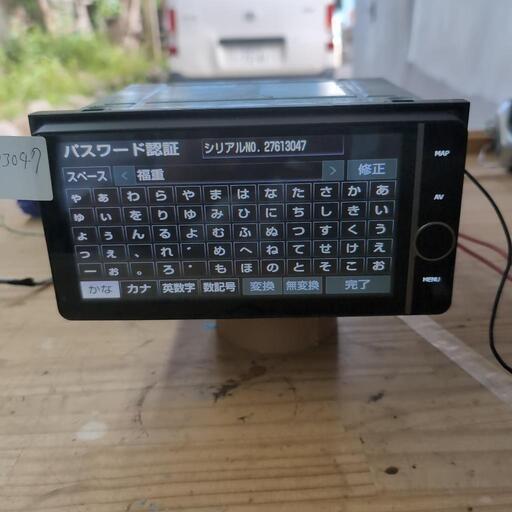 トヨタ NHZD-W62G パスワードロック フルセグ ブルートゥース