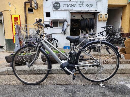 　電動自転車　ＰＡＳ　ＣＩＴＹ　２７インチ　5変速　シルバー　配達可能