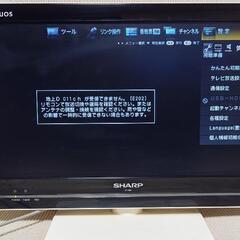 AQUOS LC19K5 テレビ
