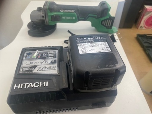 HiKOKI（ハイコーキ） 14.4V 100mm充電式ディスクグラインダー G14DBVL リサイクルショップ宮崎屋佐土原店24.1.26F