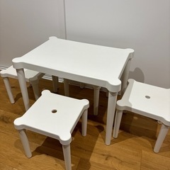 子ども用のテーブルセット　UTTER ウッテル　IKEA