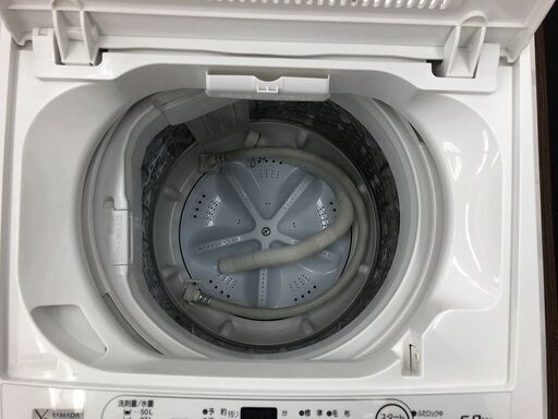 ワールプールジャパン　6.0kg全自動洗濯機　YWM-T60H1　2021年製