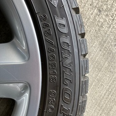 アウディ A4 ホイール付きスタッドレスタイヤ