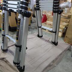 115t 未使用品 伸縮はしご 約４メートル 折りたたみ可能なはしご拡張可能なはしご y112705t 