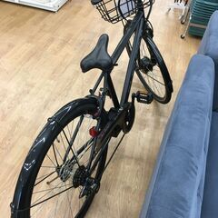 ☆ジモティ割あり☆ 電動アシスト自転車 27 ブラック系 クリーニング