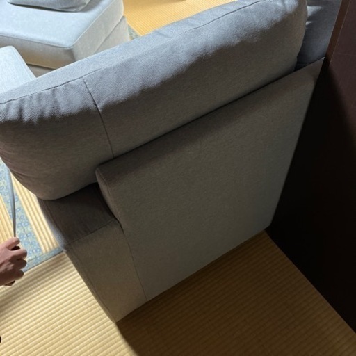 カウチソファ3人掛け(美品)(早々に決まりました○┐ﾍﾟｺ) | 新タイプ