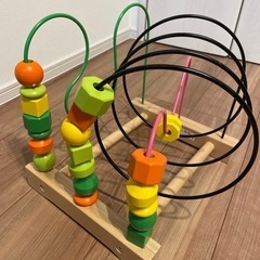 知育玩具　知育おもちゃ　IKEA イケア　ムーラビーズコースター