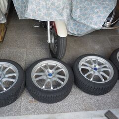 【商談中】中古スタットレスタイヤホイール　225ｘ45ｘ18　