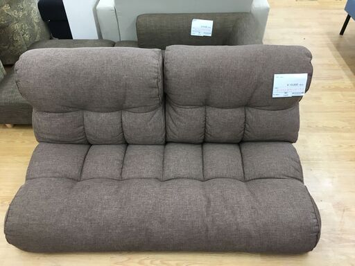 ★ジモティ割あり★ sofa　zaisu ソファ  W140×D75～130×H65 クリーニング済み SJ4203★ジモティ割あり★  ソファ  W140×D75～130×H65 クリーニング済み SJ4203