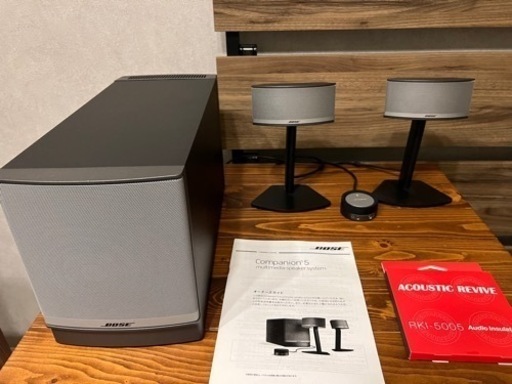 Bose Companion 5 multimedia speaker+ acoustic revive インシュリーター