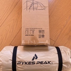 【新品】PYKES PEAK (パイクスピーク) テント 1人用
