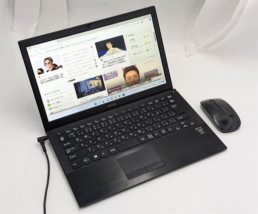 送料無料 新品マウス付き Windows11 Office SSD256GB 13.3型 中古ノートパソコン SONY VJP132C11N 第5世代 i5 Bluetooth カメラ 保証付