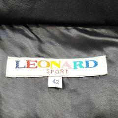 ★【LEONARD SPORT / レオナールスポーツ】ダウンベスト  (フード取り外し可能)  42サイズ(XL)  北九州店舗店頭販売のみ ☆【LEONARD SPORT / レオナールスポーツ】ダウンベスト (フード