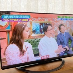 
【美品】SHARP AQUOS 40型液晶テレビ+テレビ台