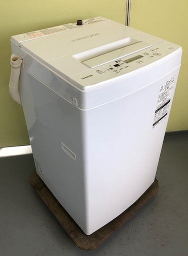 【送料無料 地域限定】東芝 2020年製 4.5kg洗濯機 AW-45M7 R5-0040