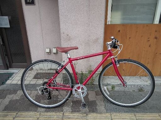 WEEKEND BIKES[ウィークエンドバイクス]700cクロスバイク アルミ/7speed/レッド
