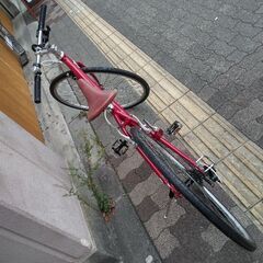 WEEKEND BIKES[ウィークエンドバイクス]700cクロスバイク アルミ/7speed/レッド