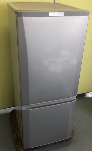 【地域限定 送料無料】三菱 2017年製 2ドア冷蔵庫 MR-P15A-S R5-0048