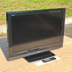 TOSHIBA　液晶テレビ　32型　レグザ　リモコン付き　2009年製