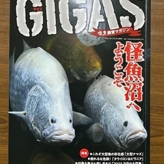 怪魚飼育マガジンGIGASギガス2023 vol.06を売ります