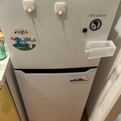 冷蔵庫（120リットル、ハイセンス）