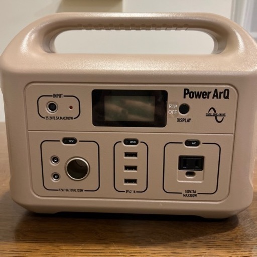 短期再掲！smart tap power arq ポータブルバッテリー