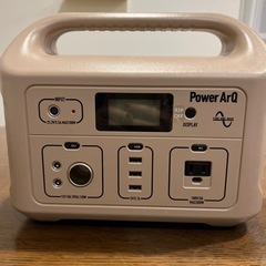 短期再掲！smart tap power arq ポータブルバッテリー