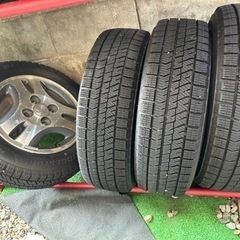 冬タイヤ4本セット155/65R13