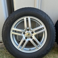 17インチスタッドレス4本　ブリヂストンブリザックDM-V2 SUVに