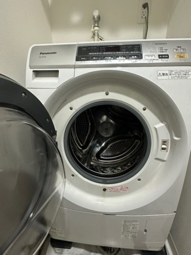 ドラム式洗濯機　Panasonic na-vd120l 値下げ　あいぽさんドタキャンのため再開しました。