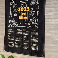 Lee 2023年カレンダー　デニム生地