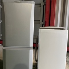 福岡市配送設置無料 冷蔵庫、20年製洗濯機
