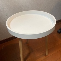 【受渡仮決定】低い丸テーブル(名古屋市)