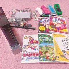 Wii 🎮 本体 ソフト5本 リモコンその他 セット どうぶつの...