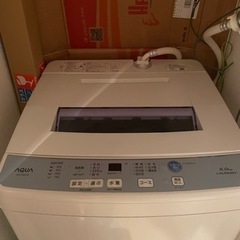Aqua洗濯機　6キロ　6kg