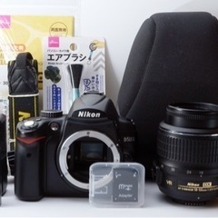 ★Nikon D5000★S数約11600回●スマホ転送●初心者向け  1ヶ月動作補償あり！ 安心のゆうパック代引き発送！ 送料、代引き手数料無料！