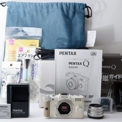 ★PENTAX  Q★S数約3700回●スマホ転送●超小型一眼レフ  1ヶ月動作補償あり！ 安心のゆうパック代引き発送！ 送料、代引き手数料無料！