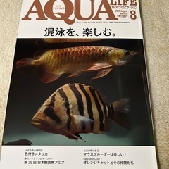 月刊アクアライフ2023年8月号売ります。