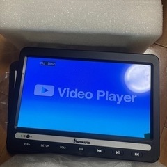 ヘッドレストモニター　デュアルスクリーン