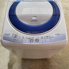 （相談中）洗濯機 無料 7kg SHARP ES-GE70L 2...