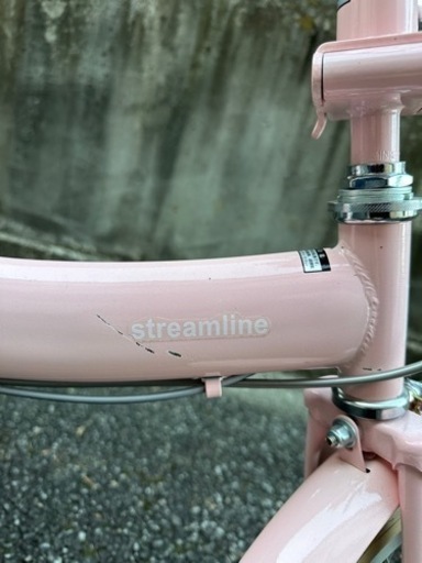 Streamline(ストリームライン) 折りたたみ自転車 16インチ 6段変速 FDB166 スチール製フレーム