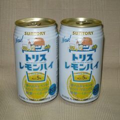 2缶セット　トリス レモンハイ　350ｍｌ缶 