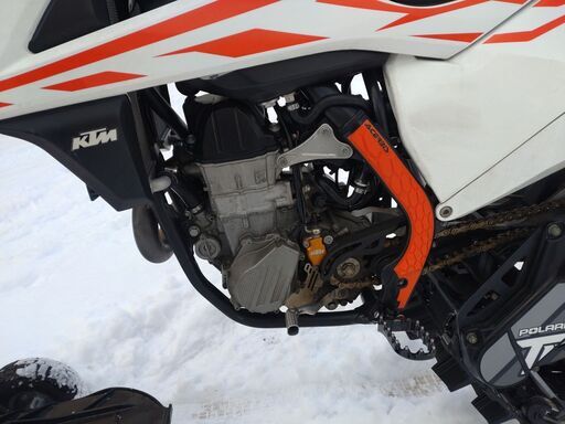スノーバイク札幌より KTM450SXF 2017 ティンバースレッド Timbersled