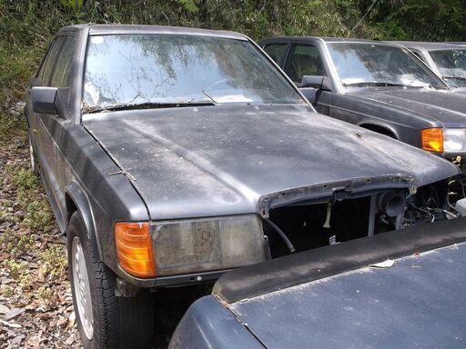 MB-190E-16Vコスワース車純正エヤロ販売.F.バンパー他