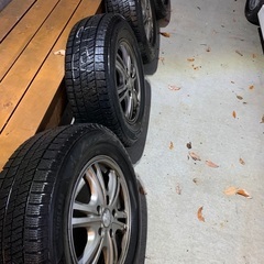 ホイール付きスタッドレス15インチ