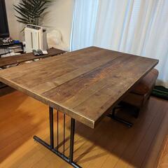 【ネット決済】1月末まで！木製ダイニングテーブル